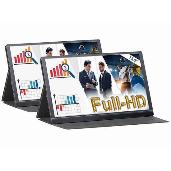 Écran portable 15,6" | Full HD 1080p | Série LIGHT | Verbatim