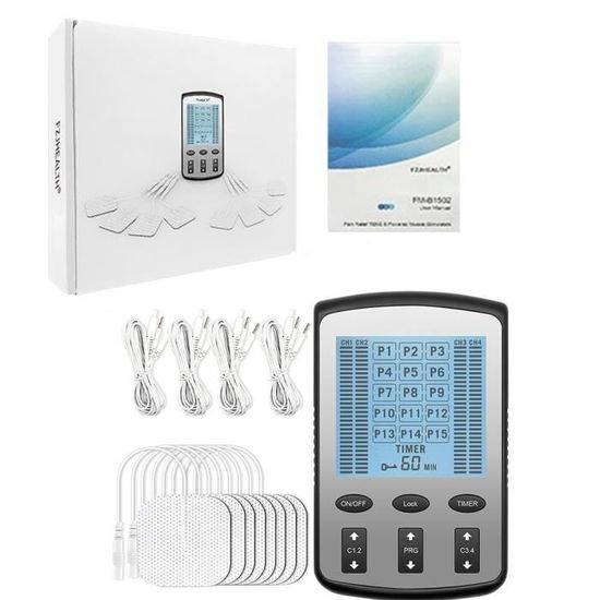 Stimulateur EMS Pour Fessiers - Électrostimulateur Musculaire Sans Fil, 10 Modes, Télécommande