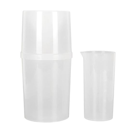 Pluviomètre à Cône Pluviomètre Conique En Plastique Transparent Pour Jardin Extérieur Mesure10