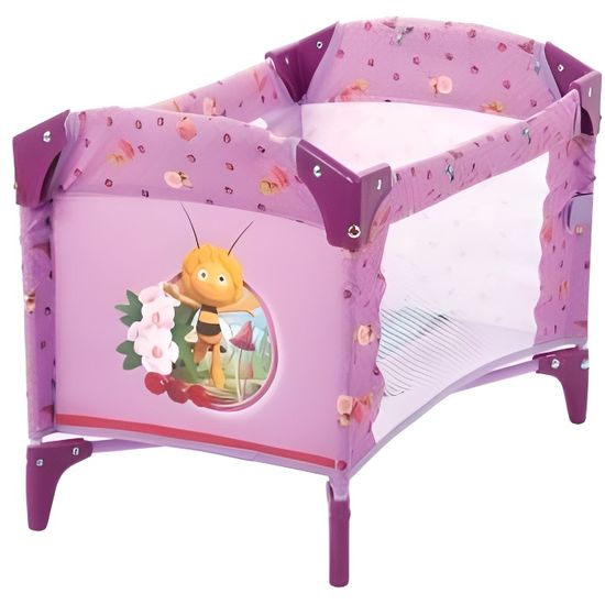 Lit De Voyage Maya L Abeille Pour Poupee Hauc Cdiscount Jeux Jouets