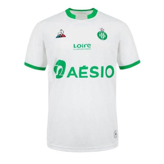 Maillot enfant extérieur replica AS Saint-Etienne - blanc - 4 ans