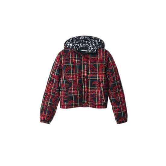 Doudoune rouge desigual online