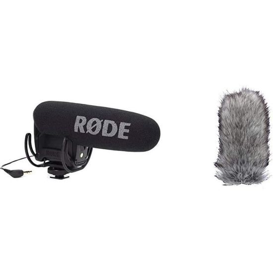 VideoMic Pro Rycote Micro à condensateur pour caméra & Deadcat Pare