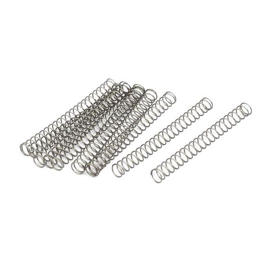 20 Ressorts De Compression En Acier Inox 304 - 0,4x4x25 Mm - Uxcell - Neuf
