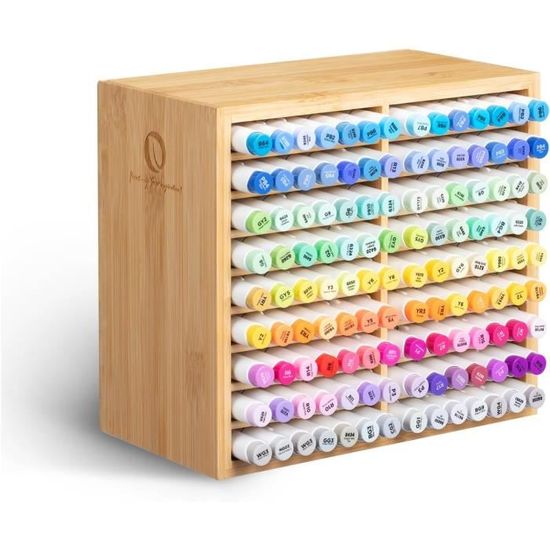 Organisateur De Bureau Yrangee - 204 Compartiments Pour Crayons, Marqueurs Et Artistes