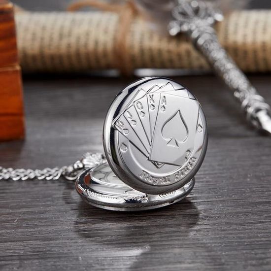 Montres de Poche Personnalisées avec Gravure Photo Texte Vintage Montre Gousset Montre de Poche Chaine pour Meilleur Hommes Papa Petit ami Fête des Pères Cadeaux D'anniversaire (Montres de Poche 1