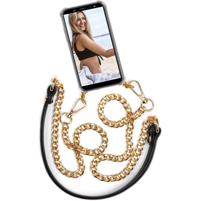 Chaîne Courte Pour Téléphone – Dragonne Perles Acrylique, Anti-perte, 15 cm - 11