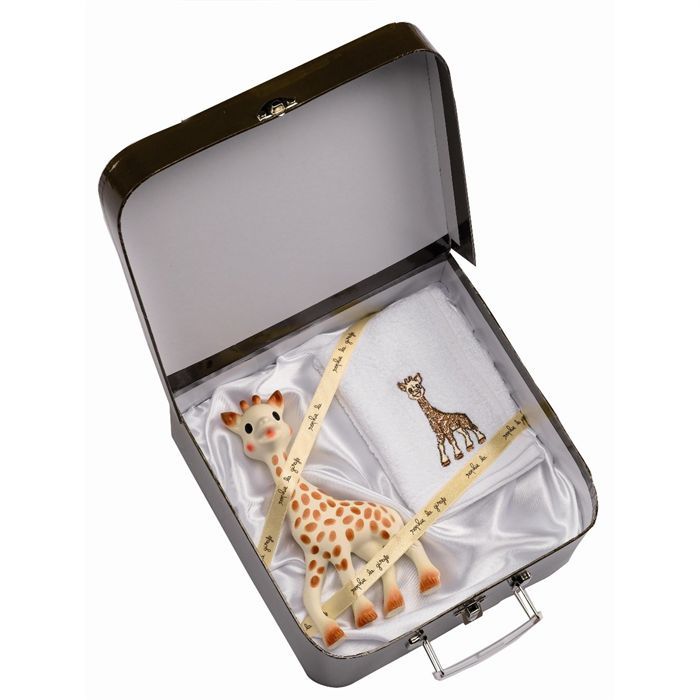 Coffret naissance jouet - VULLI - Sophie la girafe - Dès la naissance - Blanc