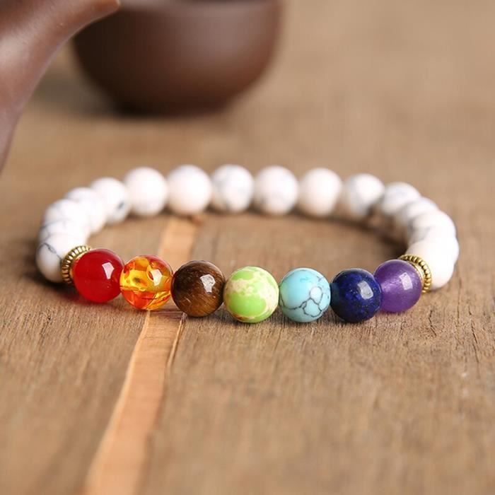 Oyrcvweuy Bracelet De Prière Musulmane Tasbih - 33 Perles - 6 Mm - Bijou Islamique Tasbih