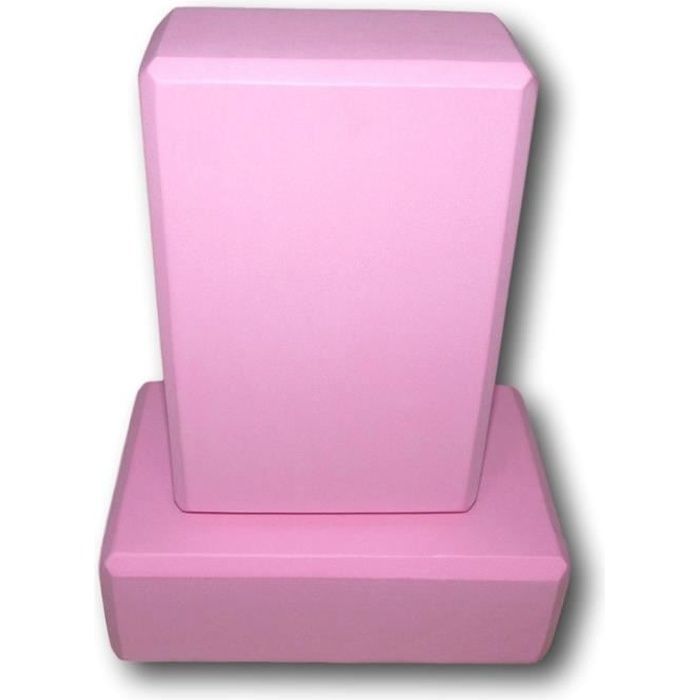 lot 2 briques de yoga Rose