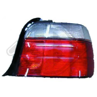 1213197 Feu arriere gauche ( cote conducteur) pour BMW Serie 3 Compact de type E36 de 1995 a 1999 Look Origine ,