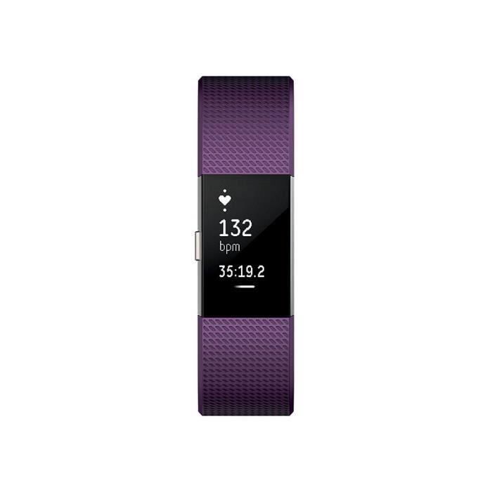 Charge 2 - Bracelet d'activité et de suivi de la fréquence cardiaque(Violet) W0629