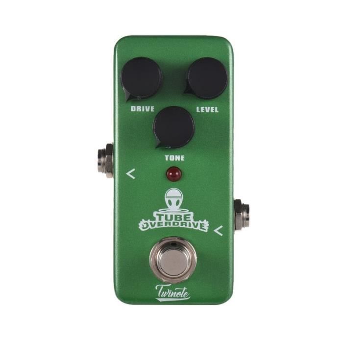 Guitare,Twinote guitare électrique pédale Overdrive Vintage distorsion haut Gain simulateur Chorus effets de - Type Tube Overdrive