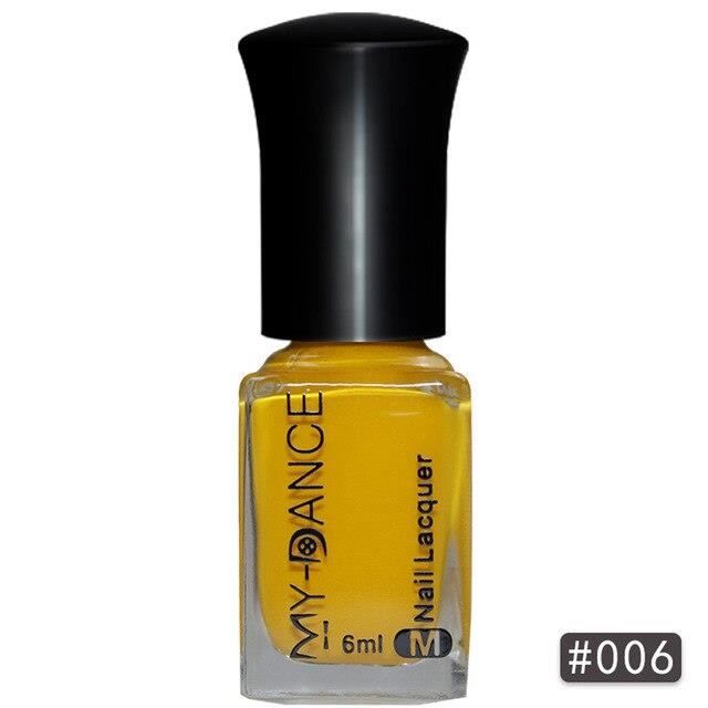 G4153 1PC 6ML Nail Art impression joint persistant imprimé vernis à ongles Stamper ongles vernis décoration des ongles accessoires