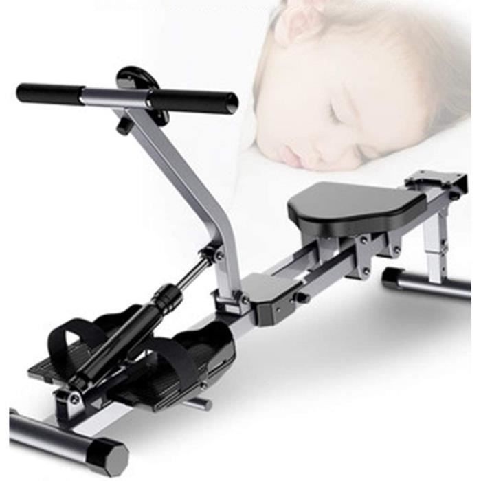 Aoligei Multifunction Pliables Rameurs à Une Voie Seated Rameur, Poids Max de l'utilisateur 150 kg