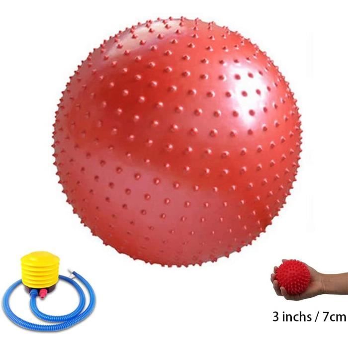 n dexercice 55 cm 65cm 75cm 85cm 95cm Gym Ball Anti Burst Ballon Suisse avec Pompe et Petite Balle de Massage pour Fitness P516