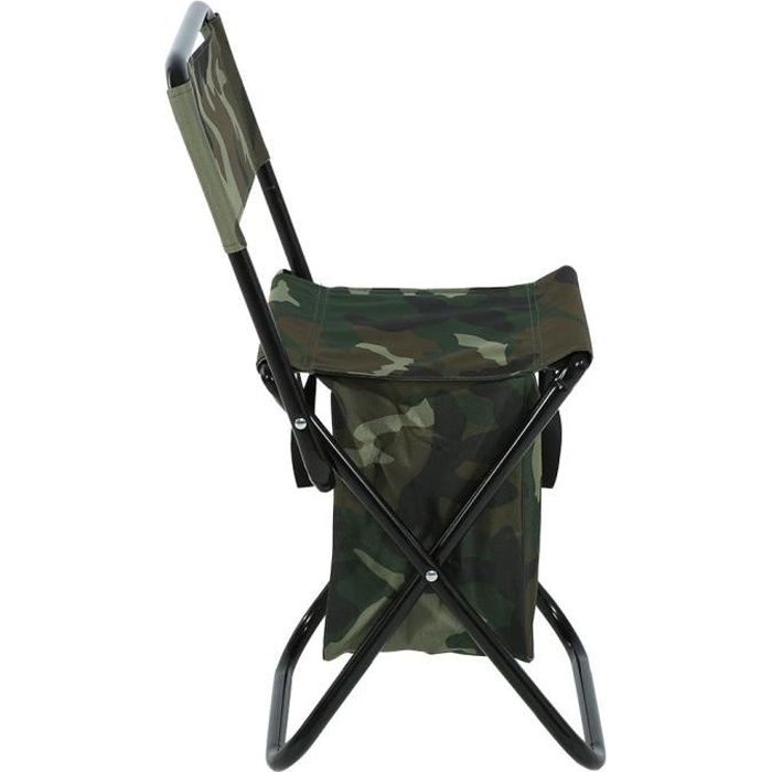 Pliant Sac à dos Tabouret Portable Camping Pêche Chaise Commode Carry Siège avec Sac de Rangement pour les Événements de Plein