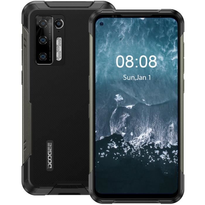 DOOGEE S97 Pro Télémétrie laser 40 m Smartphone 128Go Écran 6.39'' Octa Core Batterie 8500mAh 48MP Caméra Téléphone - Noir