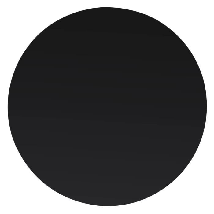 Dessus de table rond Verre trempé 900 mm HB037
