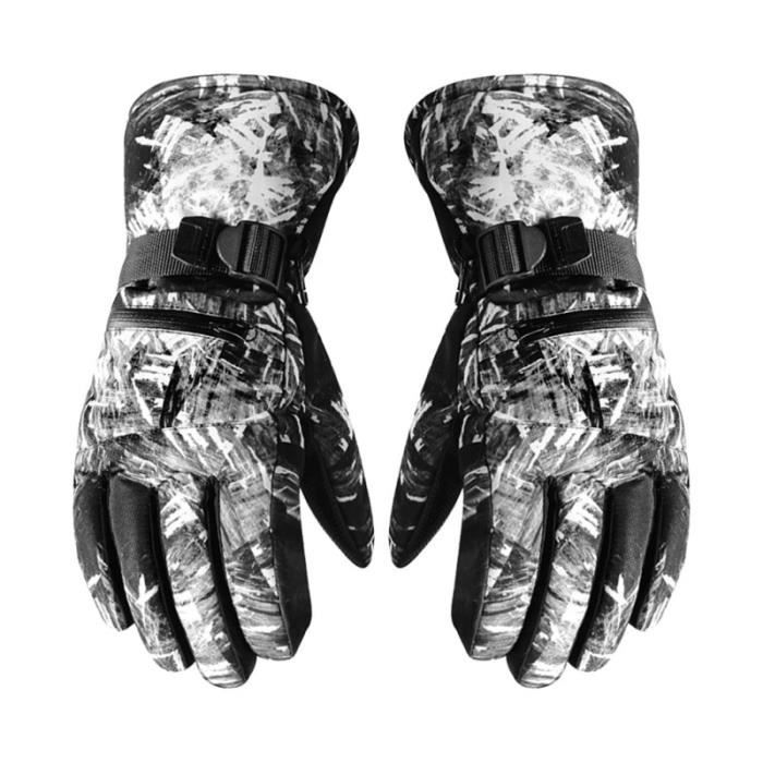1 paire de gants d'hiver imperméable coupe-vent épaissir fournitures de sport accessoire SOUS-GANTS THERMIQUES - GANTS THERMIQUES