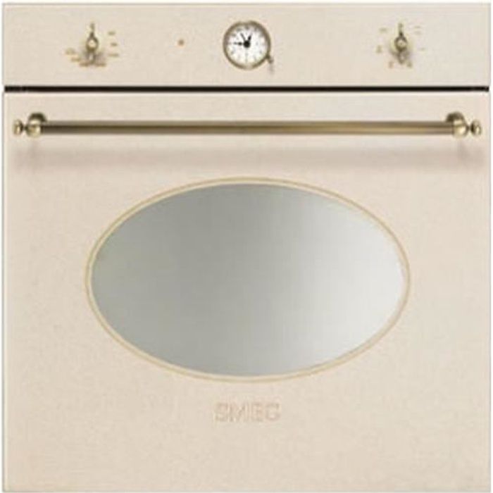 Smeg SF800AVO, Moyenne, Four électrique, 72 L, 72 L, 1 étagères, Beige