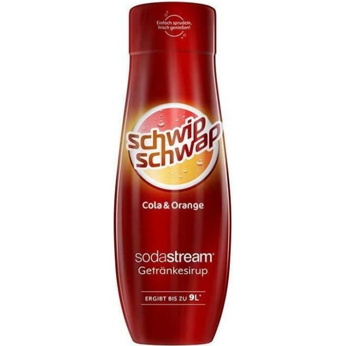 Sirop SodaStream avec saveur de Schwip Schwap Cola & Orange
