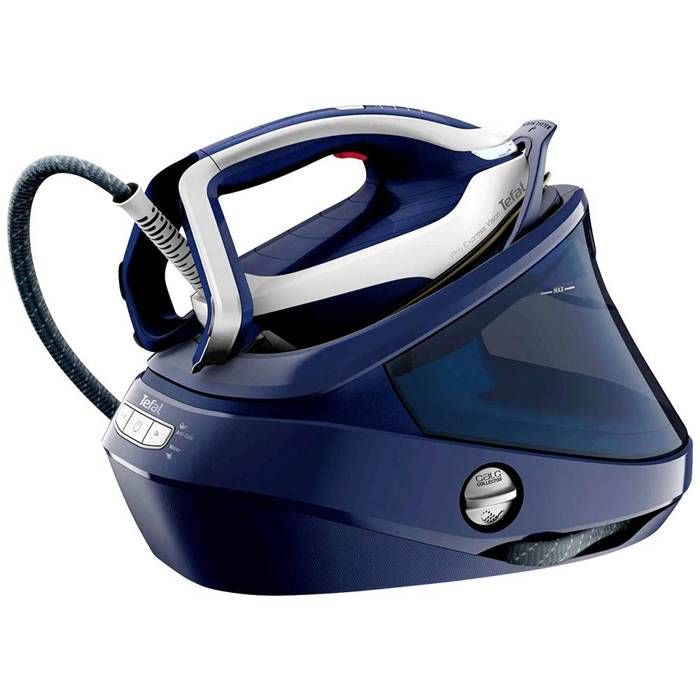 Tefal Pro Express Vision E0 Centrale vapeur 3000 W 1,1 L Durilium AirGlide Autoclean soleplate Bleu, Blanc - GV9812