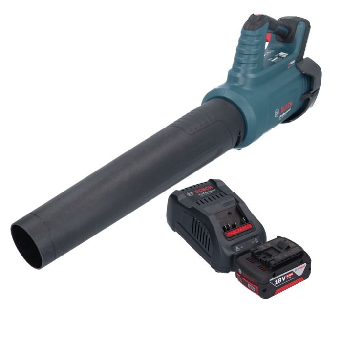 Bosch GBL 18V 750 Professional Souffleur sans fil 18 V BITURBO Brushless + 1x batterie 5 0 Ah + chargeur - vue 2