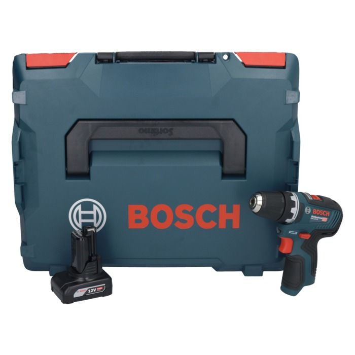 Bosch GSR 12V 35 Professional Perceuse visseuse sans fil 12 V 35 Nm Brushless + 1x batterie 6 0 Ah + Boxx sans chargeur - vue 2