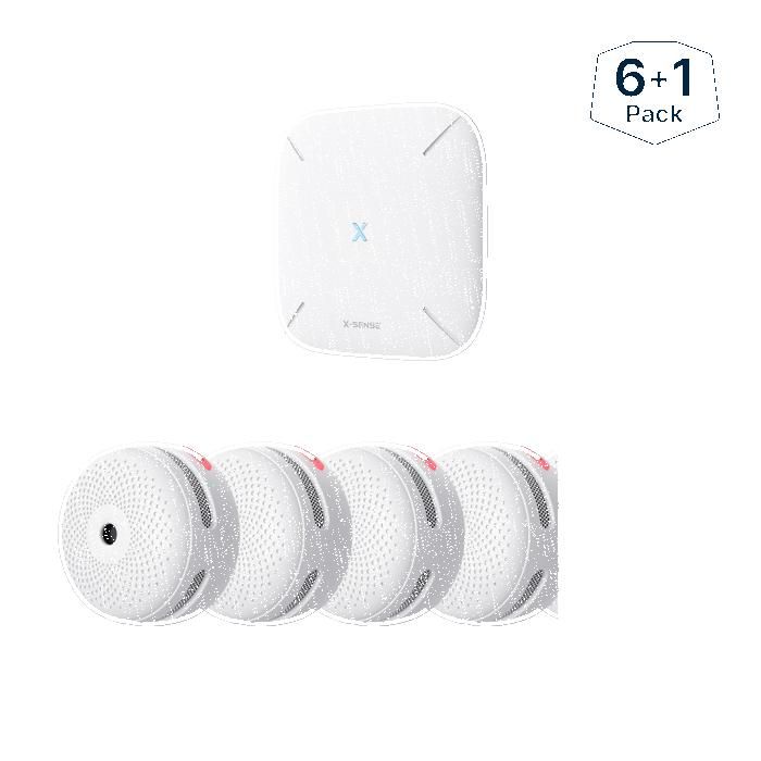 X-Sense XS01-M Détecteur de fumée intelligent interconnecté FS61 Kits
