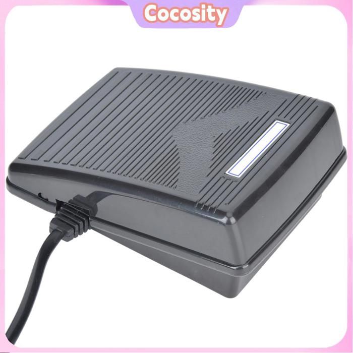 Cocosity Pédale de commande au pied Pédale De Commande électronique Pour electromenager coudre Contrôleur de machine à coudre - Cocosity
