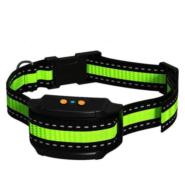 Collier anti-aboiements intelligent 2024 avec vibrations sons et chocs électriques pour chiens de toutes tailles