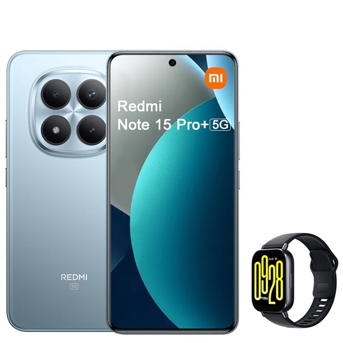 REDMI Note 15 Pro+ 5G 12 GO + Corning® Gorilla® Glass Snapdragon® 7s Gen +Redmi Watch 5 Active - vue 1