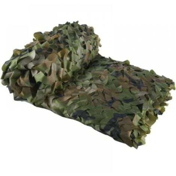Filet de Camouflage Vert Voile dombrage rectangulaire design ombrière camouflage 3x4 m