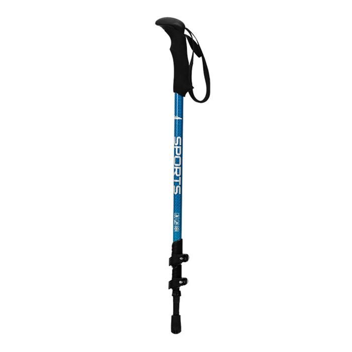 atons de randonnée 135cm - BEARWIN - amovible antidérapant ultraléger bâtons de marche réglable bâton de marche télescopique retr