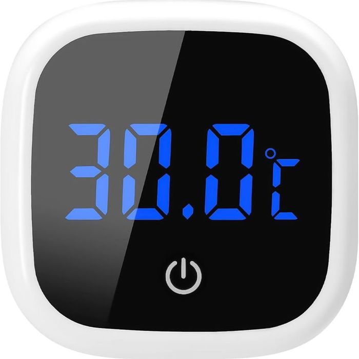 Thermomètre Aquarium Numérique - 1 Pièce - Affichage LED Précis - Mesure Température Eau Douce Et Mer