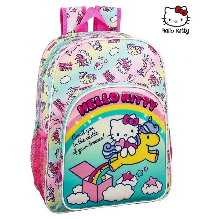 Hello Kitty Licorne Cartable adaptable 42x33 Cdiscount