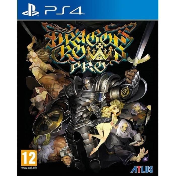 Jeu de rôle ATLUS DRAGON' CROWN PRO Remasterisation HD 1 4 joueurs PS4