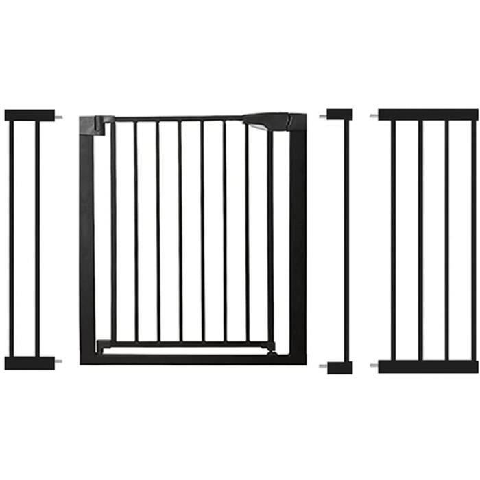 Extensible Bleu pour Maison Couloirs Escaliers Cikonielf Barrière de Sécurité pour Enfant Porte de Sécurité Porte Fermeture Automatique sans Perçage 