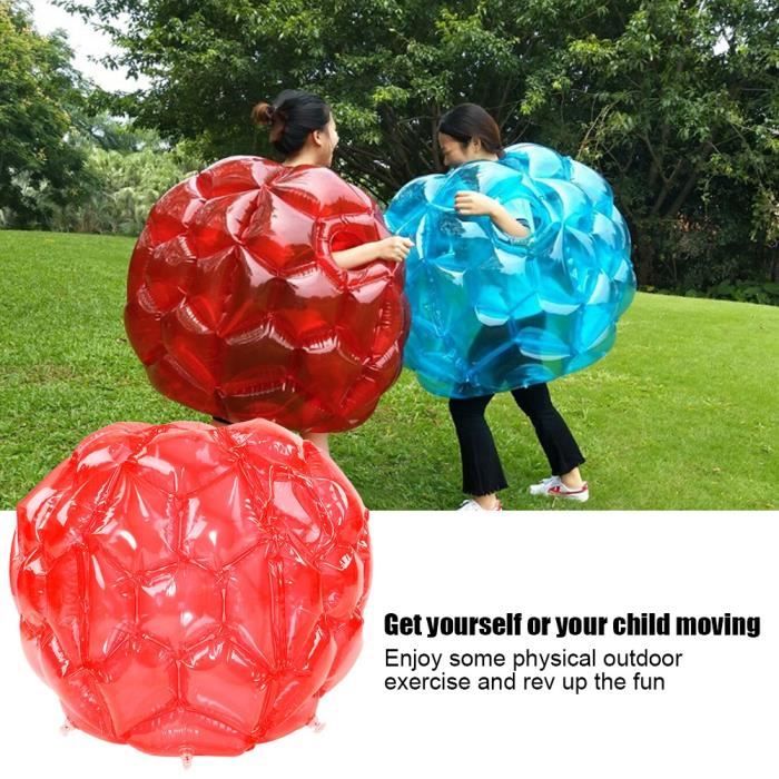 2pcs Ballon De Jeu Boule Drole De Corps De Pvc De Bulle Portable