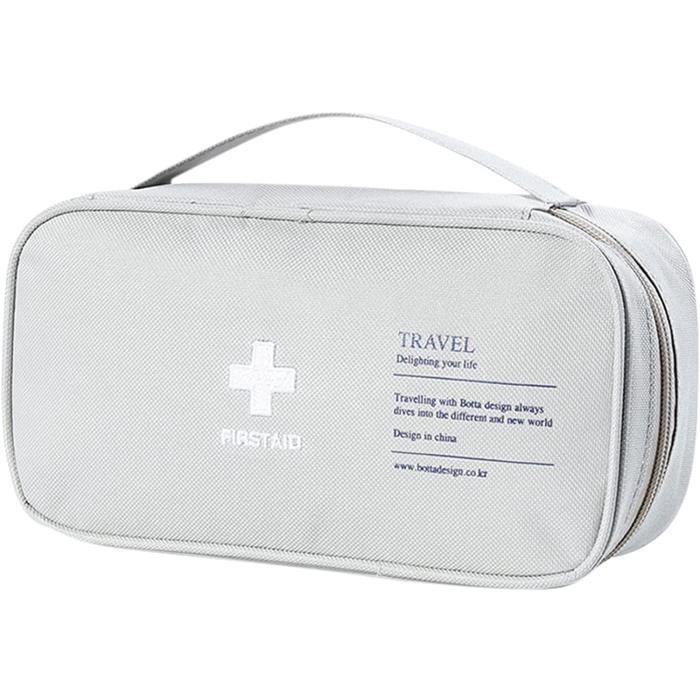 Mini Trousse De Premiers Secours - Kit Urgence Vert Avec Fermeture éclair Pour Voiture, Sac, Maison