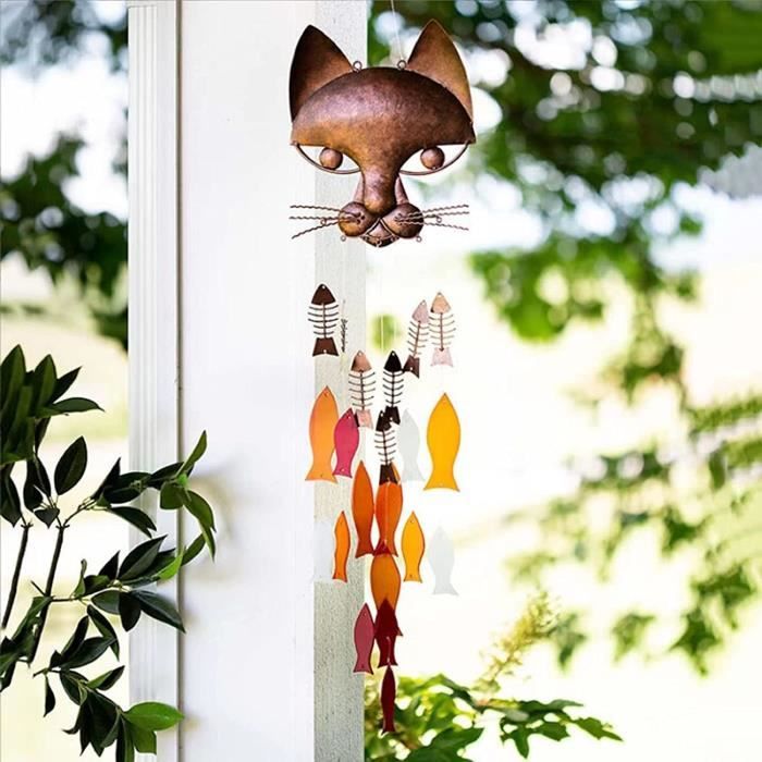 Lot de 12 carillons à vent décoratifs en bois à suspendre en forme d'animal pour loisirs créatifs, fête d'anniversaire