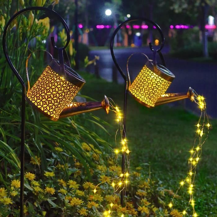 3 Lampes Solaires Papillon Multicolores - Éclairage Extérieur Décoratif Pour Jardin, Terrasse, Allée
