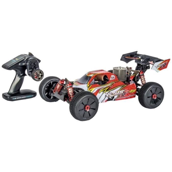Buggy RC nitro 4WD CARSON Virus 4.0 Pro pr t fonctionner Rouge