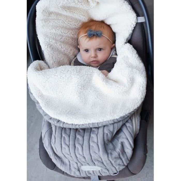 Couverture polaire bébé pour poussette shop