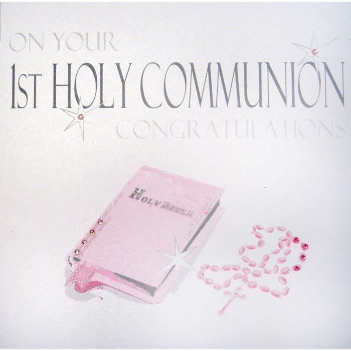 White Cotton Cards Bible Rose Felicitations A L Occasion De Votre 1ere Communion Carte De Communion Faite A La Main Par Des F Achat Vente Papier A Lettre White Cotton Cards Bible Rose Felicitations A L Occasion De Votre 1ere Communion Carte De Communion Faite A La Main Par Des F Achat Vente Papier A Lettre