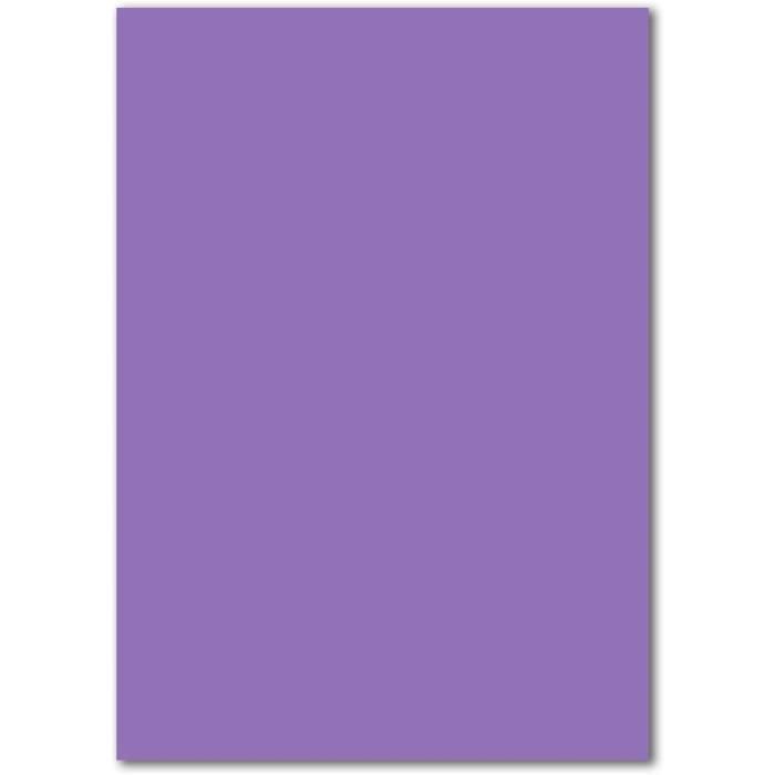 FarbenFroh - Lot De 50 Feuilles Cartonnées A5 - Bleu Nuit - 240g/m² - Idéal Pour Bricolage, Cartes De Vœux Et Créations Manuelles