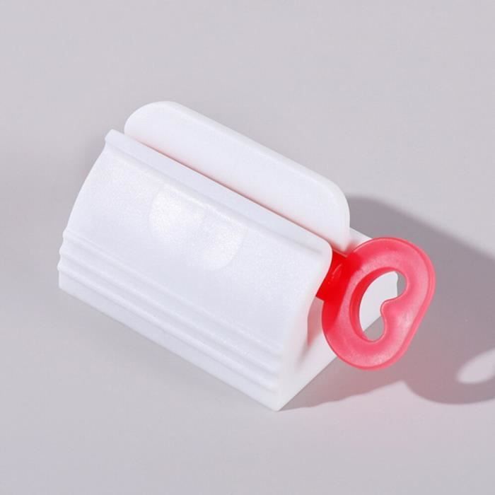 Presse-Tube Dentifrice Rotatif – Économiseur Tube Universel Pour Dentifrice, Crème, Peinture, Cosmétique (Rouge)