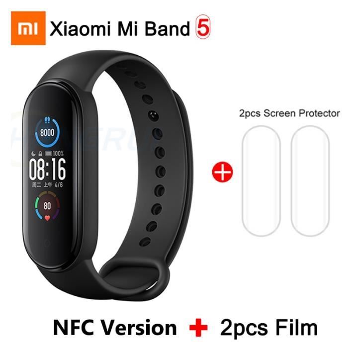 Montre connect e Original Xiaomi Mi bande 5 NFC Version montre