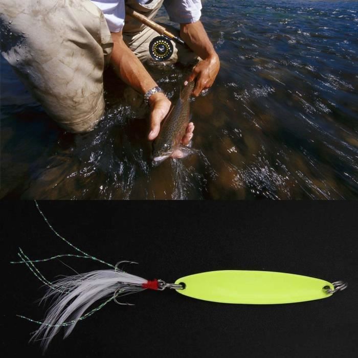 appâts de pêche au brochet 3D 1 gabarits de pêche Lumineux pour Perche de Truite Bar brochet Pwsap 10 pièces leurres de pêche Souples avec tête de gabarit avec Queue en T appâts de Poisson Souples